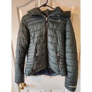 Cavallo Eden Equestrian Puffer Jacket Women's Size 40 Dusty Mint Riding Coat